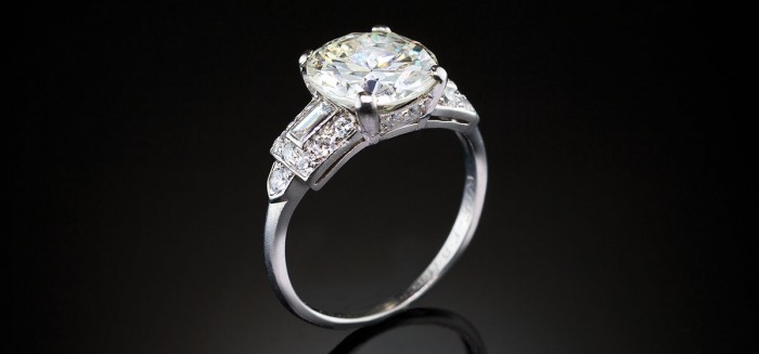 Art Deco engagement rings