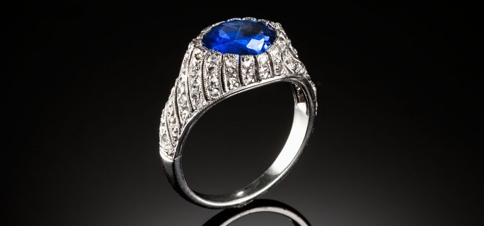 Vintage engagement rings